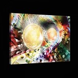 Consalnet Vászonkép, Gömbök 3D, 100x75 cm méretben