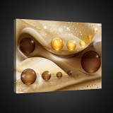 Consalnet Vászonkép, Gömbös absztrakt 100x75 cm méretben