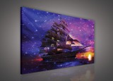 Consalnet Vászonkép, Hajó, 80x60 cm méretben