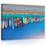 Consalnet Vászonkép, Hajók, 100x75 cm méretben