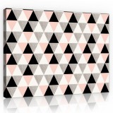 Consalnet Vászonkép, Háromszög mintázat, 100x75 cm méretben
