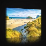 Consalnet Vászonkép, Homokos tengerpart, 80x60 cm méretben