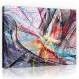 Consalnet Vászonkép, Játék a színekkel, 100x75 cm méretben