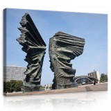 Consalnet Vászonkép, Katowice, A sziléziai felkelők emlékműve, 100x75 cm méretben