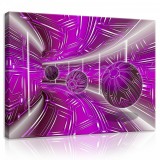 Consalnet Vászonkép, Lila Alagút, 100x75 cm méretben