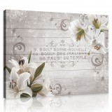 Consalnet Vászonkép, Liliomok, 100x75 cm méretben