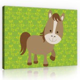 Consalnet Vászonkép, Ló, 100x75 cm méretben