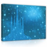 Consalnet Vászonkép,Mesebeli kastély 80x60 cm méretben