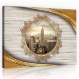 Consalnet Vászonkép, New York, 100x75 cm méretben