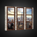 Consalnet Vászonkép, New York, 100x75 cm méretben