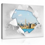 Consalnet Vászonkép, New York 80x60 cm méretben