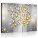 Consalnet Vászonkép, Pillangó fa, 100x75 cm méretben