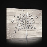 Consalnet Vászonkép, Pillangó fa, 100x75 cm méretben