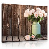 Consalnet Vászonkép, Rózsacsokor 80x60 cm méretben