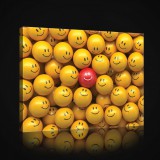 Consalnet Vászonkép, Smileyk, 100x75 cm méretben