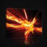 Consalnet Vászonkép, Tűz minta, 100x75 cm méretben