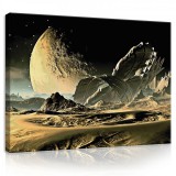 Consalnet Vászonkép, Űrbolygó 80x60 cm méretben