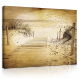 Consalnet Vászonkép, Út a partra, 100x75 cm méretben