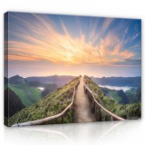 Consalnet Vászonkép, Út a tavakhoz, 100x75 cm méretben