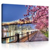 Consalnet Vászonkép, Városi sétány 80x60 cm méretben