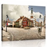 Consalnet Vászonkép, városi utcakép 80x60 cm méretben