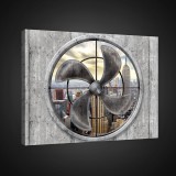 Consalnet Vászonkép, Ventillátor és New York 100x75 cm méretben