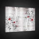 Consalnet Vászonkép, Virág minta, 100x75 cm méretben