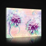 Consalnet Vászonkép, Virágok, 100x75 cm méretben