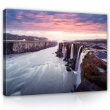 Consalnet Vászonkép, Vízesés 80x60 cm méretben