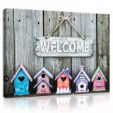 Consalnet Vászonkép, Welcome felirat 80x60 cm méretben