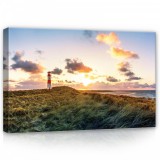 Consalnet Világító torony a tengerparti öbölnél, vászonkép, 60x40 cm méretben