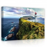 Consalnet világítótorony, vászonkép, 70x50 cm méretben