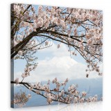 Consalnet Virágzó fa, vászonkép 40x40 cm méretben