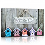 Consalnet Welcome, vászonkép, 60x40 cm méretben