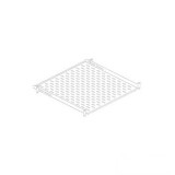 Conteg 19" 1U 450mm mély Fix polc