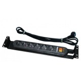 Conteg hálózati elosztó 19" 6xUTE (CDP-RP-06-UTESP) (CDP-RP-06-UTESP)