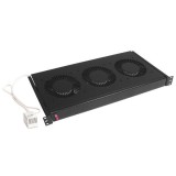 Conteg ventilátor egység 19", 3-as (DP-VEN-03) (DP-VEN-03)