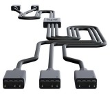 Cooler Master 1-to-3 címezhető RGB elosztókábel