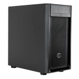Cooler Master Elite 300 microATX minitorony számítógépház, acél oldallap, fekete - E300-KN5N-S00