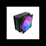 Cooler Master Hyper 212 3DHP Black ARGB Processzor Hűtő 12 cm Fekete 1 db