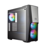 Cooler Master MasterBox MB500 ARGB ATX miditorony számítógépház, fekete - MCB-B500D-KGNN-S01