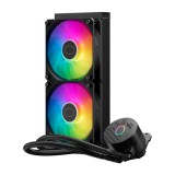 Cooler Master MasterLiquid 240 Core II ARGB All In One Univerzális CPU Vízhűtés - Fekete (MLW-D24M-A18PA-R1)