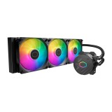Cooler Master MasterLiquid 360 Core II ARGB All In One Univerzális CPU Vízhűtés - Fekete (MLW-D36M-A18PA-R1)
