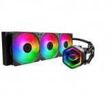 Cooler Master MasterLiquid 360 Core II Processzor Folyadékhűtés készlet 12 cm Fekete 1 db