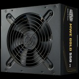 Cooler Master MWE Gold V3 ATX 3.1 Non-Modular tápegység 550 W 24-pin ATX Fekete