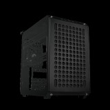 Cooler master qube 500 flatpack black üveg ablakos számítógépház (q500-kgnn-s00)