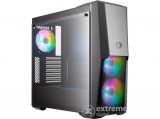 COOLERMASTER Cooler Master Midi, MasterBox MB500 ARGB számítógépház, MCB-B500D-KGNN-S01