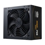 COOLERMASTER Cooler Master MWE Bronze 750 V3 750W ATX 3.1 tápegység, 80 Plus Bronze, fekete - MPE-7501-ACAAW-3BEU