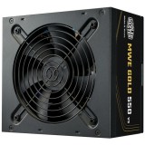 COOLERMASTER TÁP Cooler Master 550W - MWE Gold 550 V3 - MPE-5502-ACAAG-3BEU - 80+ Gold - ATX 3.1 - Nem moduláris - Fekete Tápegység