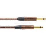 Cordial CSI 3 PP-METAL Microphone Studio 3m réz 6,3mm Jack apa - 2x 6,3mm Jack apa kábel (CSI_3_PP-METAL)